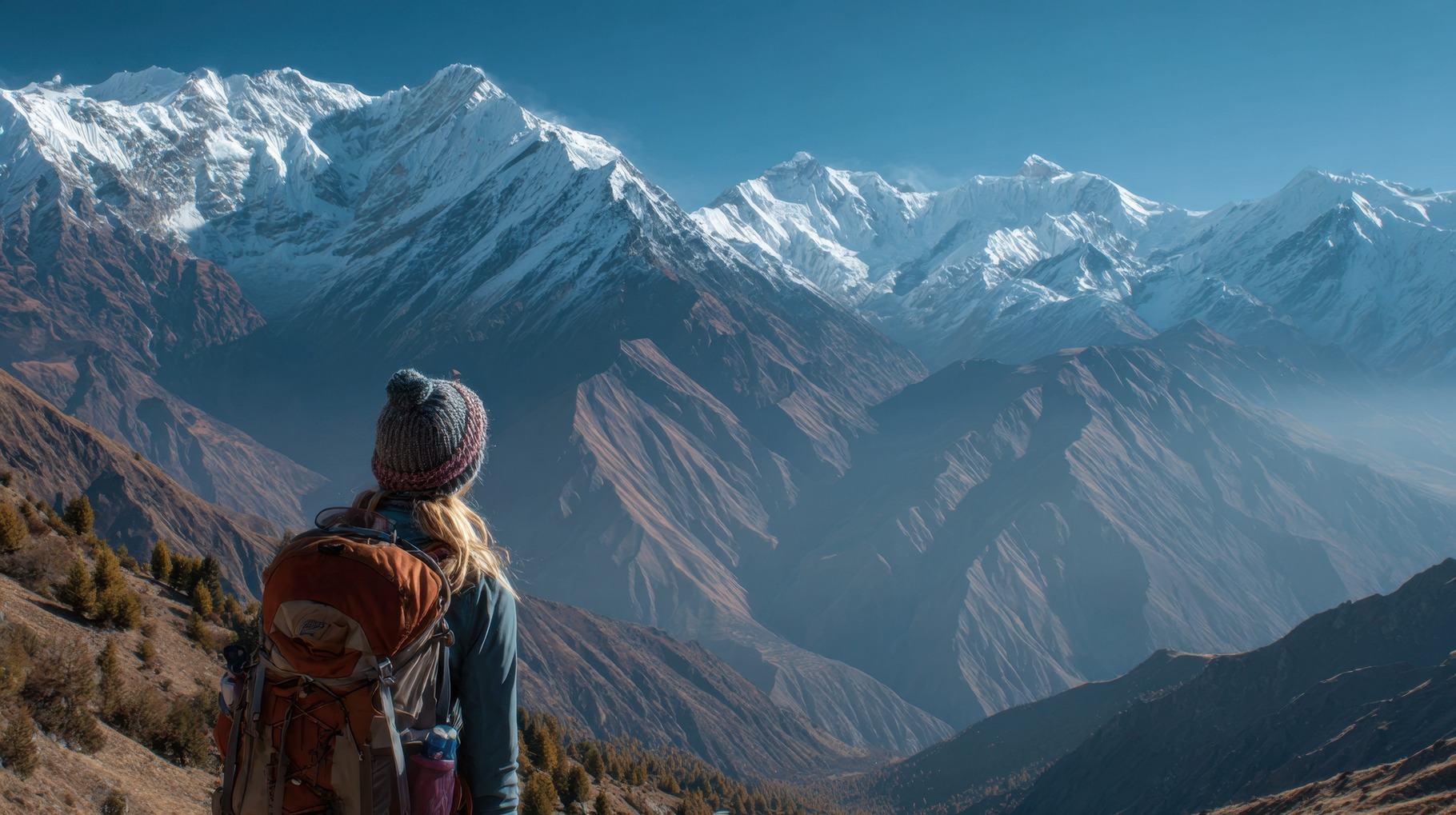 Views from the himalayan trail, a Photo by Beautiful things