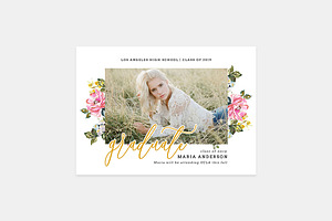 Graduation Card Templates G088