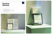 Perfume Bottle Mockup, a Presentation Template by Ink Gallery (Thumbnail 2 of 3)