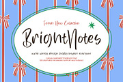 Bright Notes Casual Handwritten, a Script Font by stylishtype.co (Thumbnail 1 of 10)