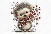 Whimsical Spring Animals Clipart, an Illustration by Craft Nest (Thumbnail 11 of 11)