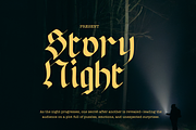 Black Sultanah Blackletter font, a Blackletter Font by WAP (Thumbnail 2 of 4)