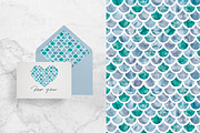 Winter GEOMETRY pattern set, a Pattern Graphic by Katya_lu (Thumbnail 6 of 7)