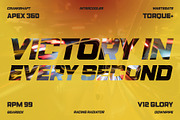 234 Sec – Sport Headline Display, a Sans Serif Font by Casloop Studio (Thumbnail 5 of 10)