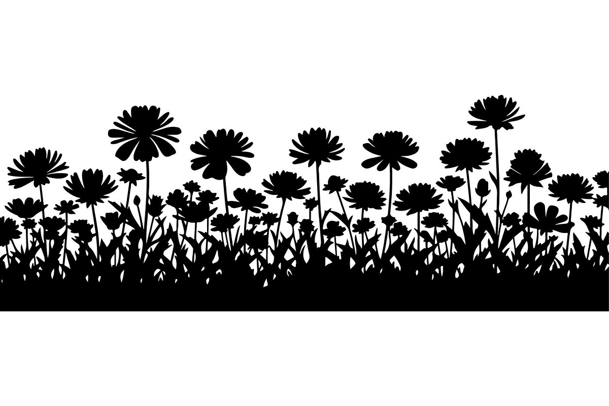 Botanical Floral Border, an Object Graphic by Creativeshirt (Photo 10 of 20)
