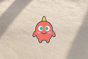 Cute Cartoon Monster, a Seasonal Illustration by Vectorium Studio (Thumbnail 2 of 3)