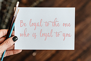 Woodell - Script, a Script Font by Quothron (Thumbnail 2 of 6)