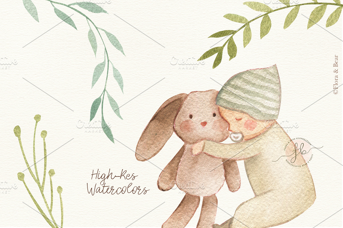 Babies, an Animal Illustration by Flora+Bear (Photo 3 of 4)