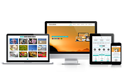 CleanBiz – Bootstrap One Page, a Bootstrap Template by Sunflower Theme (Thumbnail 1 of 5)
