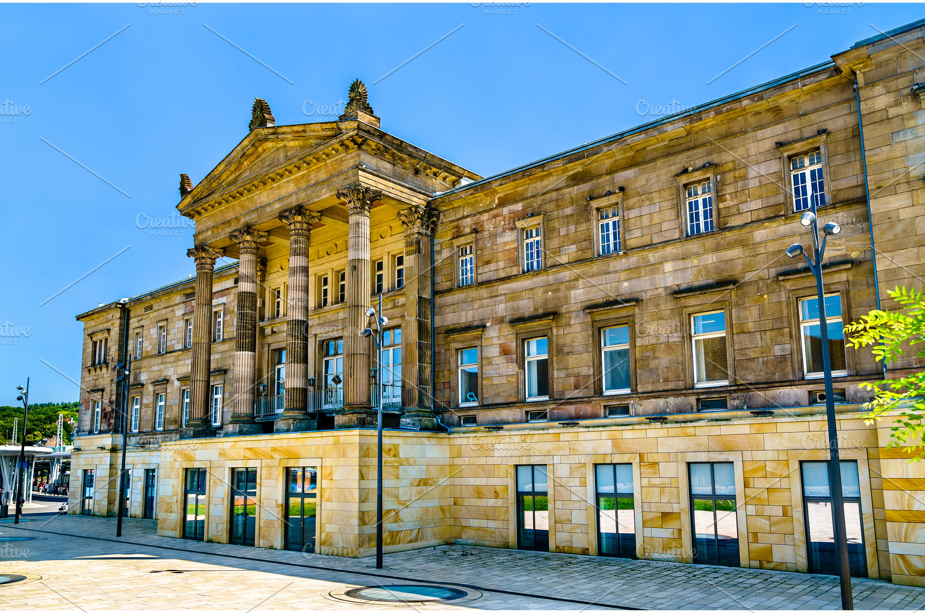 Main station of Wuppertal in Germany, an Architecture Photo by Leonid Andronov