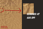Wrinkled Kraft Paper Backgrounds, a Texture Graphic by The Fake PNG (Thumbnail 3 of 6)