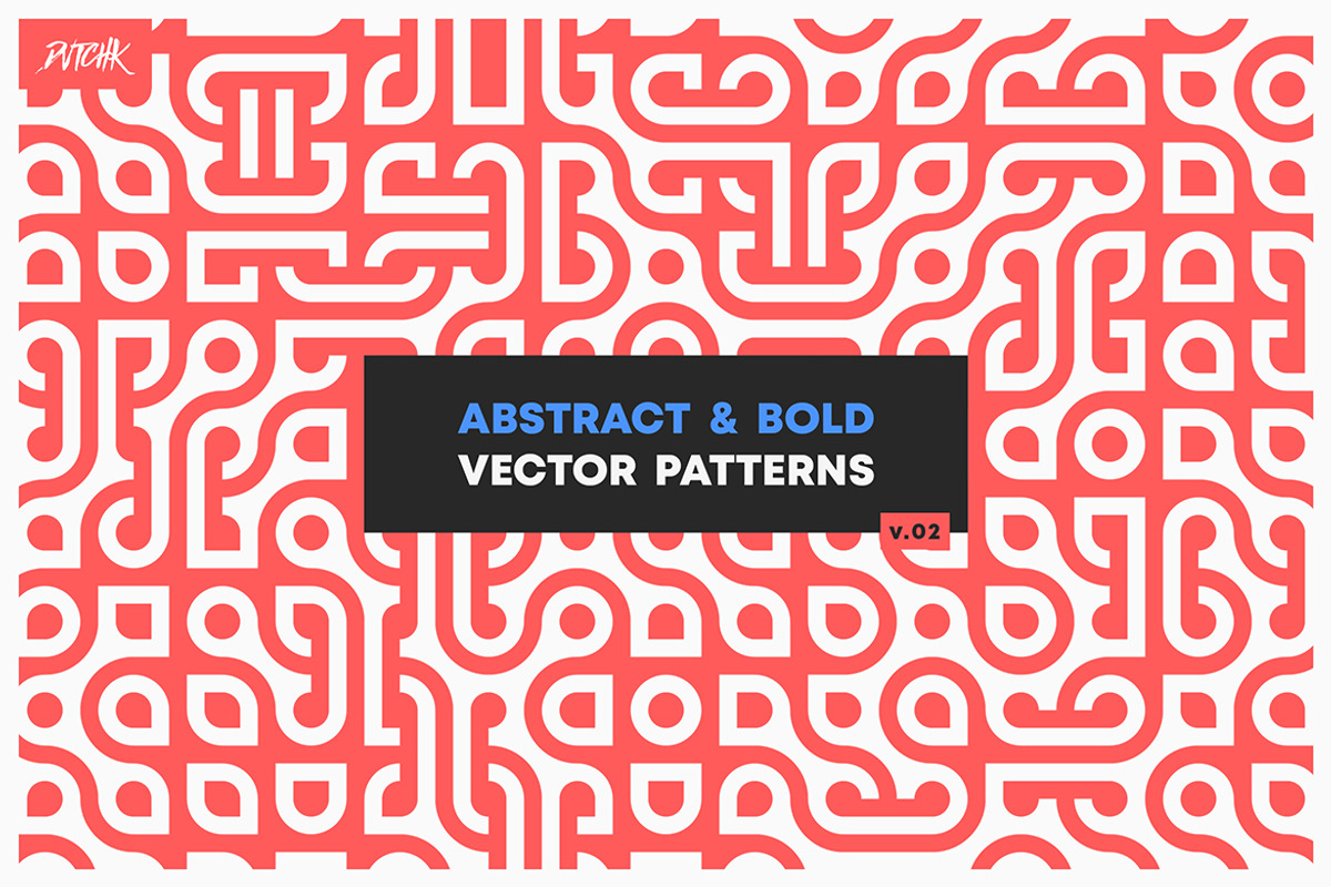 Abstract & Bold Vector Patterns V02, a Pattern Graphic by dvtchk (Photo 5 of 15)