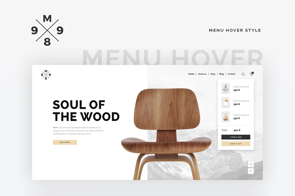 M989 Website Template Design UI Kit, an App Template by Capi Product (Photo 18 of 18)