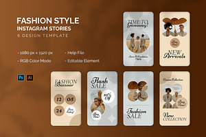 Fashion Style - Instagram Story, a Social Media Template by StreaksideStd