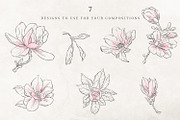 Wedding idea, Magnolia Collection, an Illustration by Bee_in_a_Nest (Thumbnail 1 of 4)
