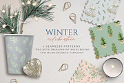 Winter celebration - watercolor set, an Animal Illustration by long summer (Thumbnail 17 of 19)