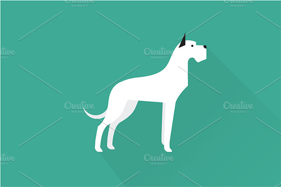 Great Dane Dog Icon