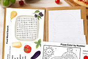 Pizza Activity Book for Kids, an Education Illustration by Sunshine Art (Thumbnail 6 of 6)