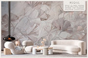 Fresco collection Ginkgo, a Wallpaper Graphic by Natalia0307 (Thumbnail 5 of 17)