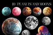 Landscape collage creator kit, an Object Graphic by Polli Deeva (Thumbnail 9 of 20)