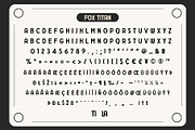 Fox Titan: 4 Font Style, a Handwritten Font by Fox7 By Rattana (Thumbnail 8 of 12)