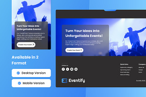 Eventify - Event Booking Landing V1