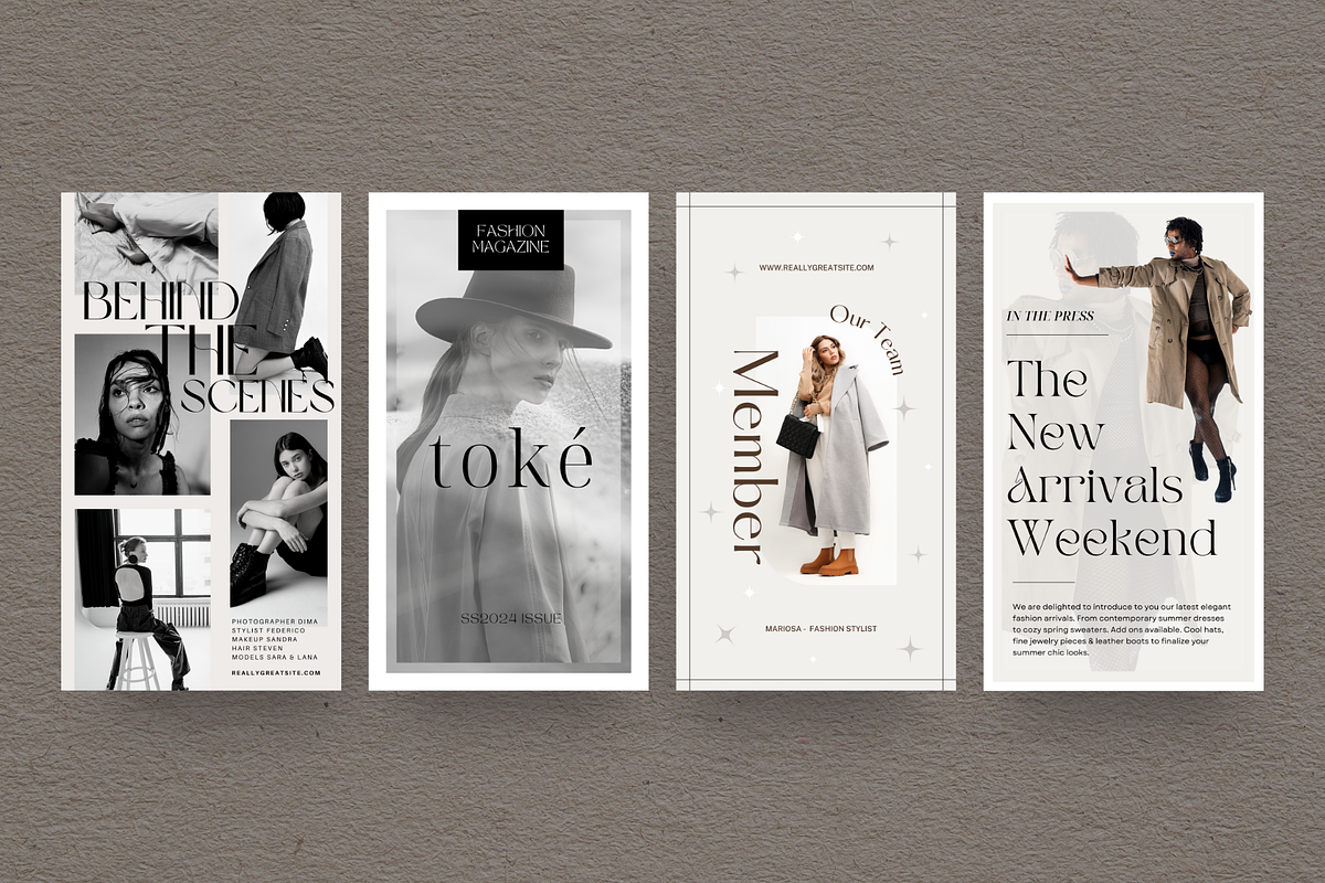 CANVA | Glamour Social Media Pack, a Social Media Template by 9inchideas (Photo 7 of 10)