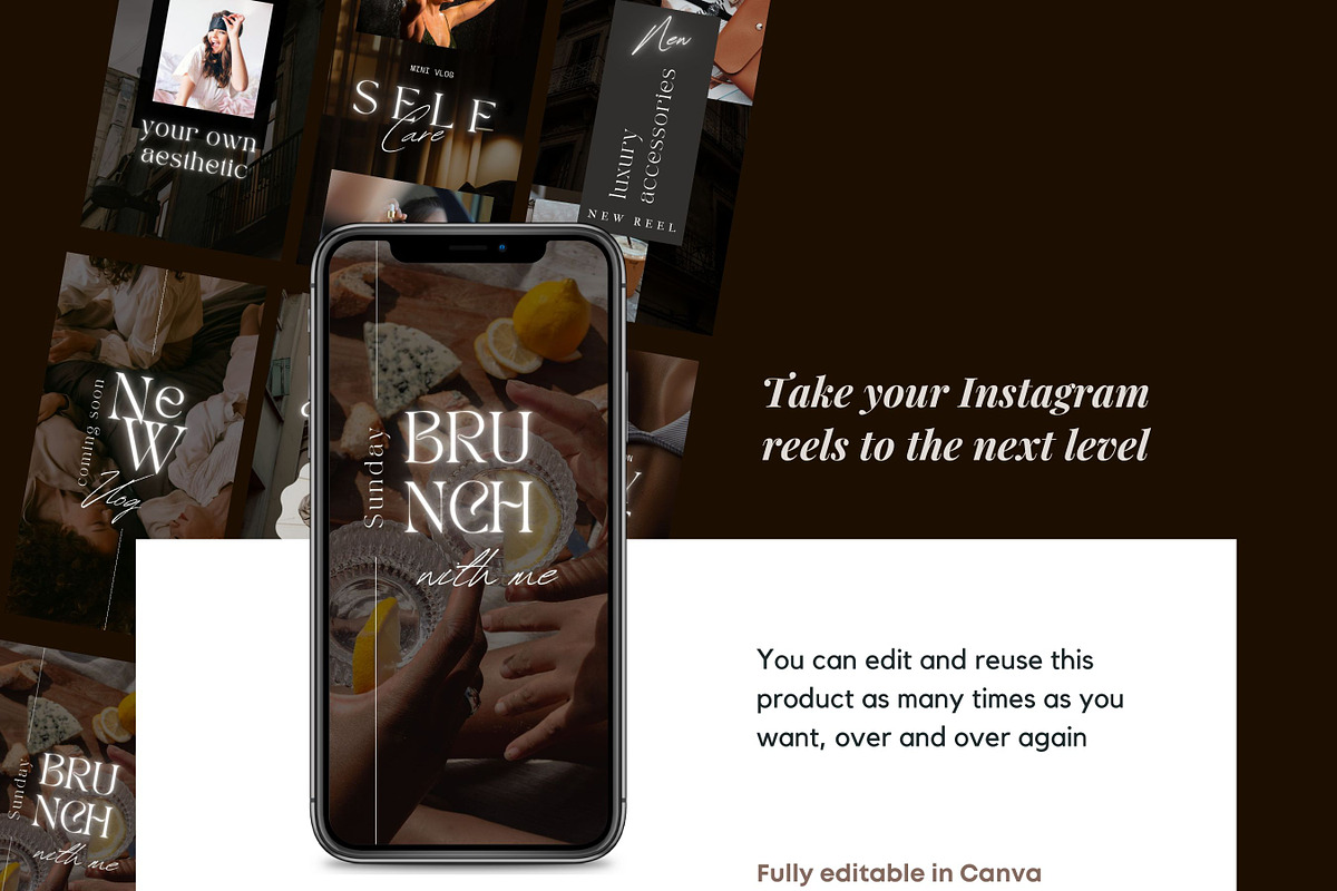 20 Instagram Reel Covers, a Social Media Template by design4social (Photo 4 of 6)