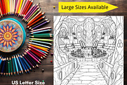 80 Sci-Fi Coloring Pages Bundle, a Brochure Template by LA Design (Thumbnail 8 of 10)