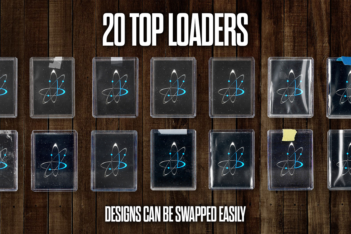Sports and Trading Card Case Mockups, a Product Mockup by BradleyJackDesign (Photo 4 of 4)