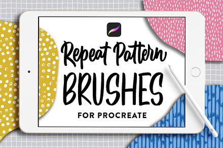 Pattern Brushes for Procreate