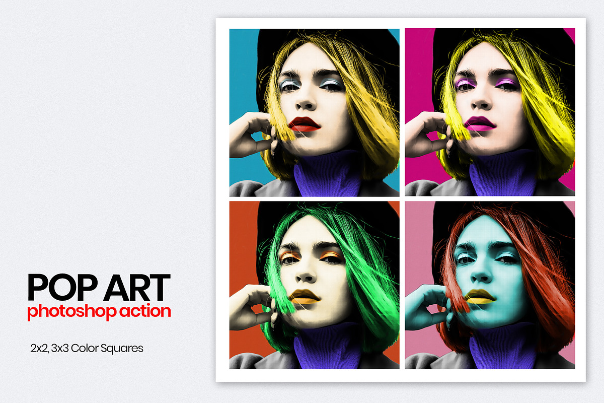 POP ART - PS Action, an Action Add-On by PSD Action (Photo 3 of 14)