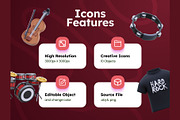 Music Concert 3D Icons, an Object 3D Model by Rakata Studio (Thumbnail 2 of 7)