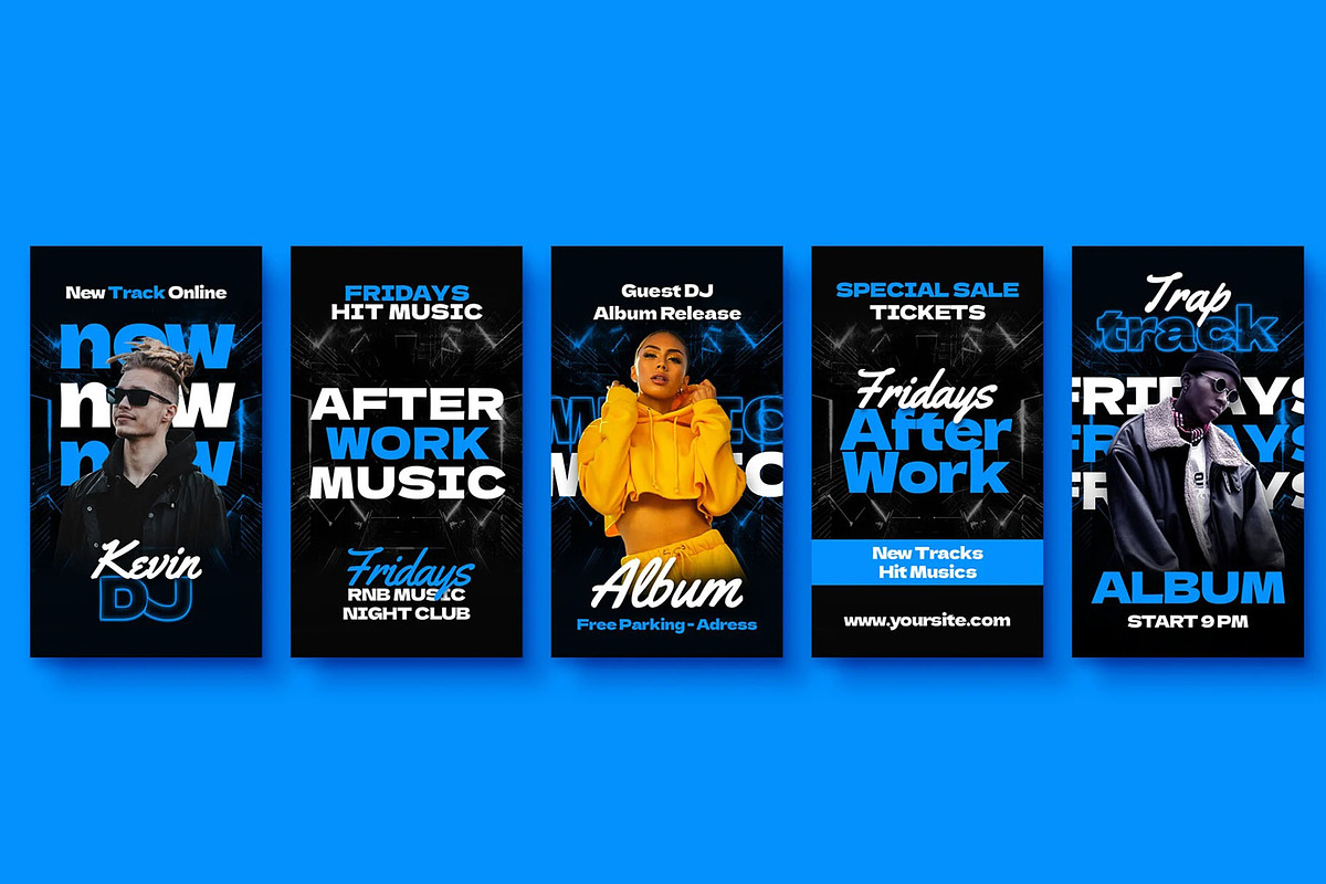 Night Club Instagram Stories, a Social Media Template by Hubzway (Photo 1 of 2)