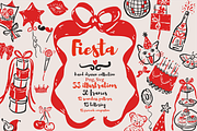 Birthday Party Clip Art SVG, PNG, a Decorative Illustration by Anada Arty (Thumbnail 1 of 25)