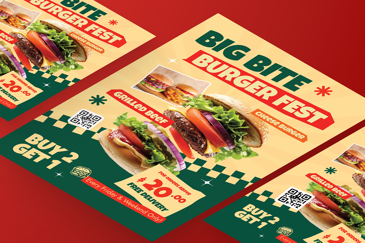 Food Promotion Flyer Set, a Flyer Template by Annora Studio (Photo 5 of 6)