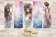 Fairy Bookmarks Printable, a Person Illustration by GlamArtZhanna (Thumbnail 2 of 3)