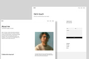 Nuro - Framer Portfolio Template, a Websites & App Template by PixaSquare (Thumbnail 2 of 3)