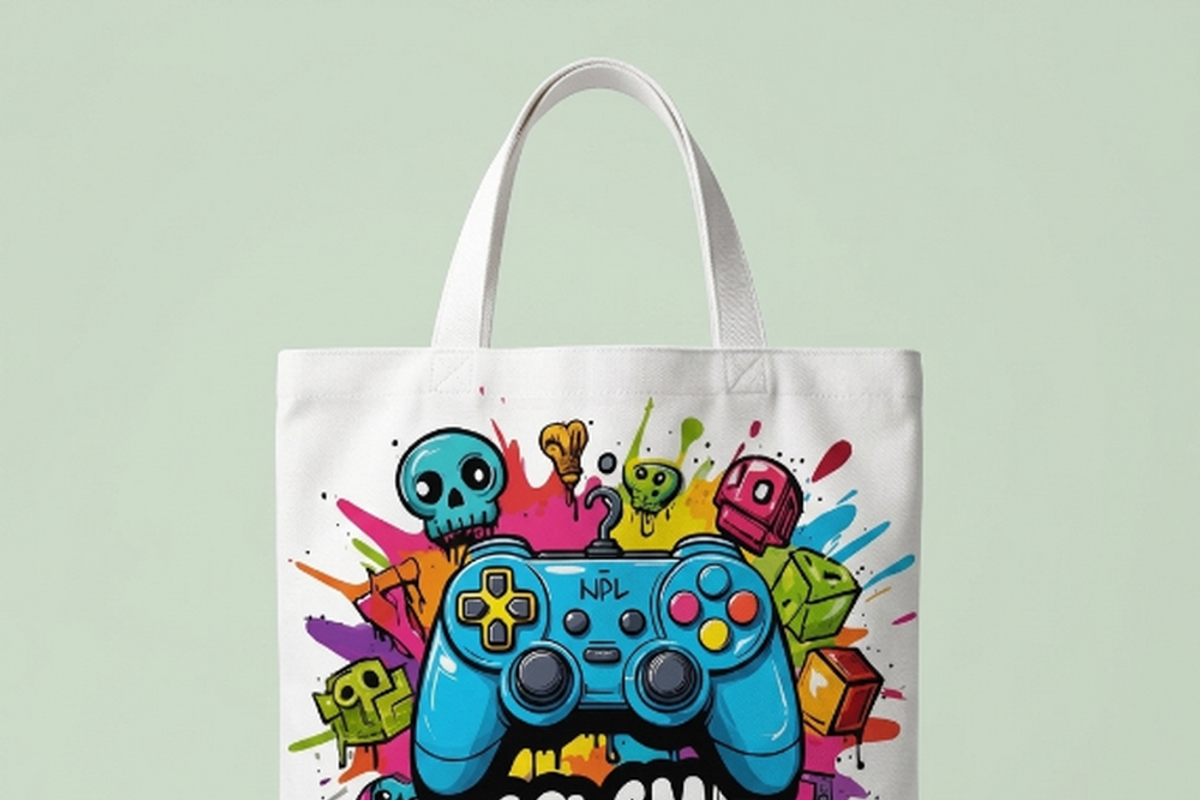 Cool Game Time Controller Art, a Shirt Mockup by Vector Stall (Photo 13 of 14)