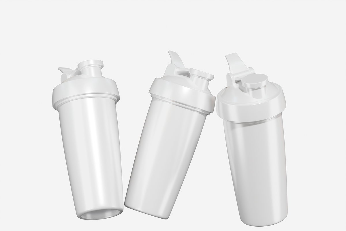 Shaker Bottle Mockup, a Cups & Container Mockup by Bartama Graphic (Photo 4 of 4)