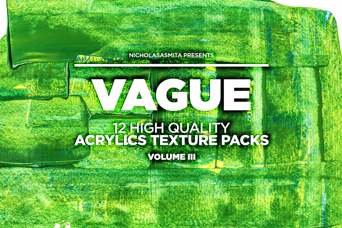 Vague III: 12 Acrylics Textures, a Texture Graphic by nicholasasmita (Photo 6 of 11)