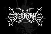 Morse - Black Metal Font, a Blackletter Font by tebaltipislab (Thumbnail 6 of 8)