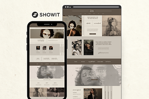 Showit Website Template Photography, an App Template by Branding Babe Co.