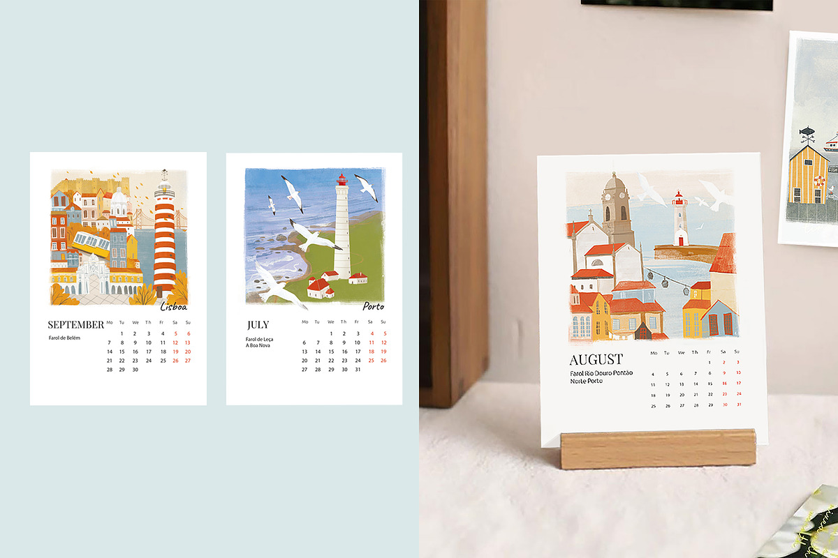 2026 Illustrated Calendar, a Print Template by Dashnpro (Photo 7 of 7)