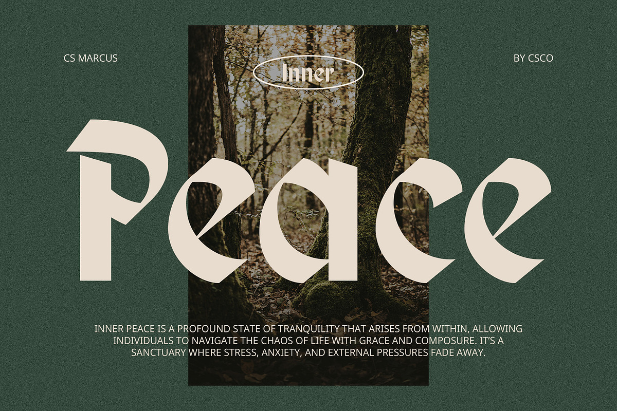 CS Marcus – Blackletter Font, a Blackletter Font by Craft Supply Co. (Photo 7 of 8)