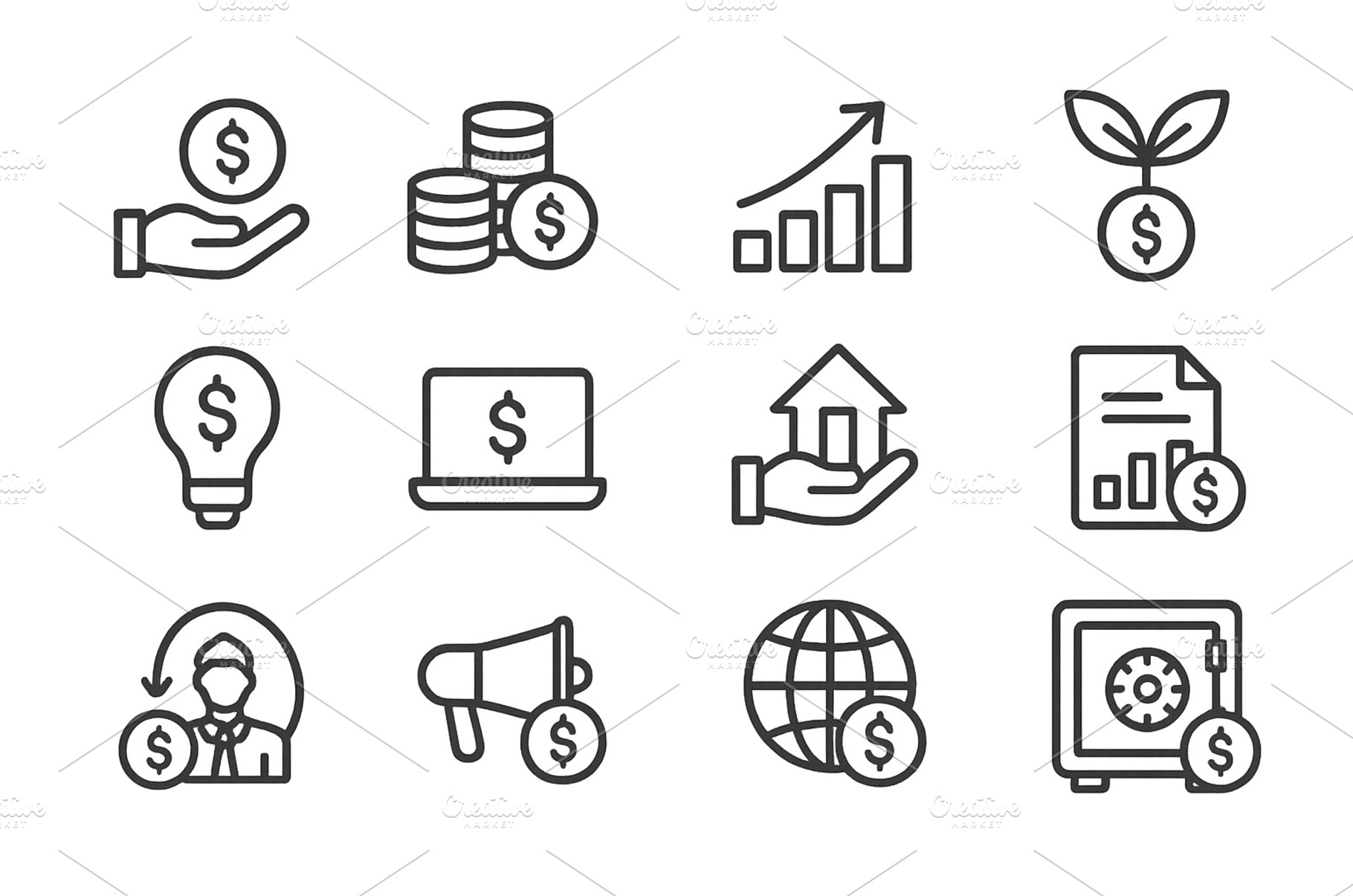 Financial growth and investment, a Business Photo by ZinetroN