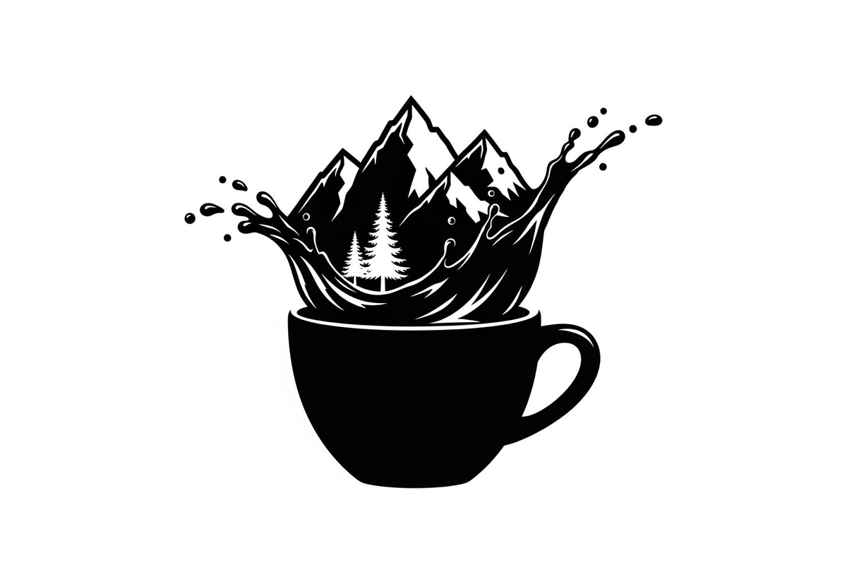 Mountain Coffee Cup Design Bundle, an Illustration by yasushie (Photo 30 of 31)