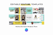 Yellow YouTube Branding Kit Canva, a Social Media Template by ltsdesigns (Thumbnail 1 of 5)