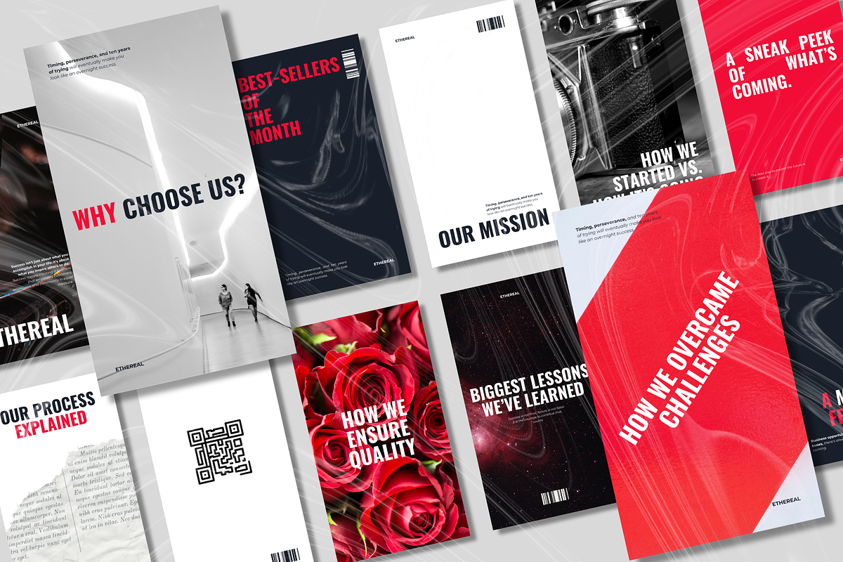 ETHEREAL - Business & Entreprenuer, a Social Media Template by Celine Studio (Photo 4 of 7)