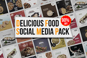 Restaurant Social Media Pack, a Graphic by Wow Designs (Thumbnail 1 of 4)
